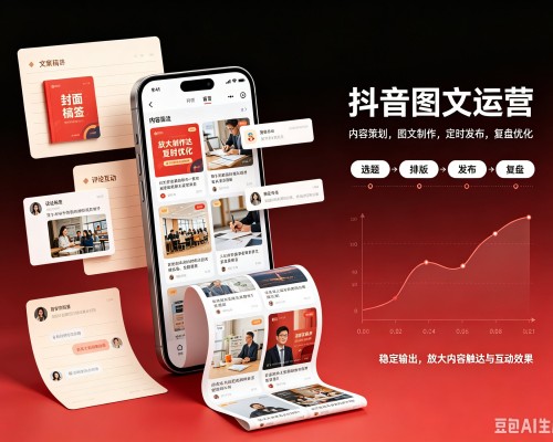 路北抖音图文代运营服务