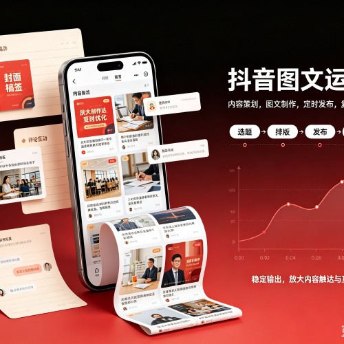 路北抖音图文代运营服务